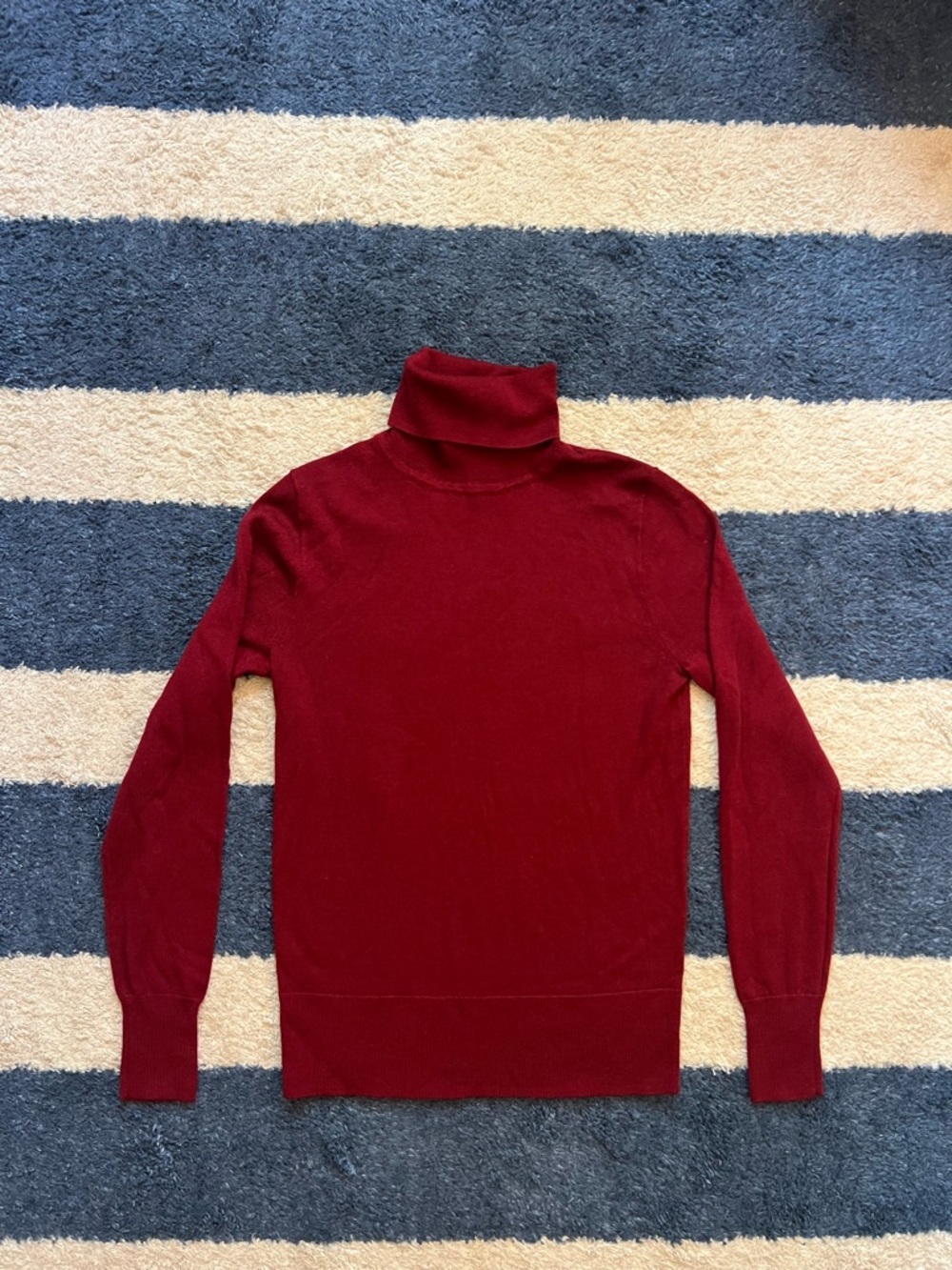 JCrew Red Turtleneck Sweater Womens Size Small